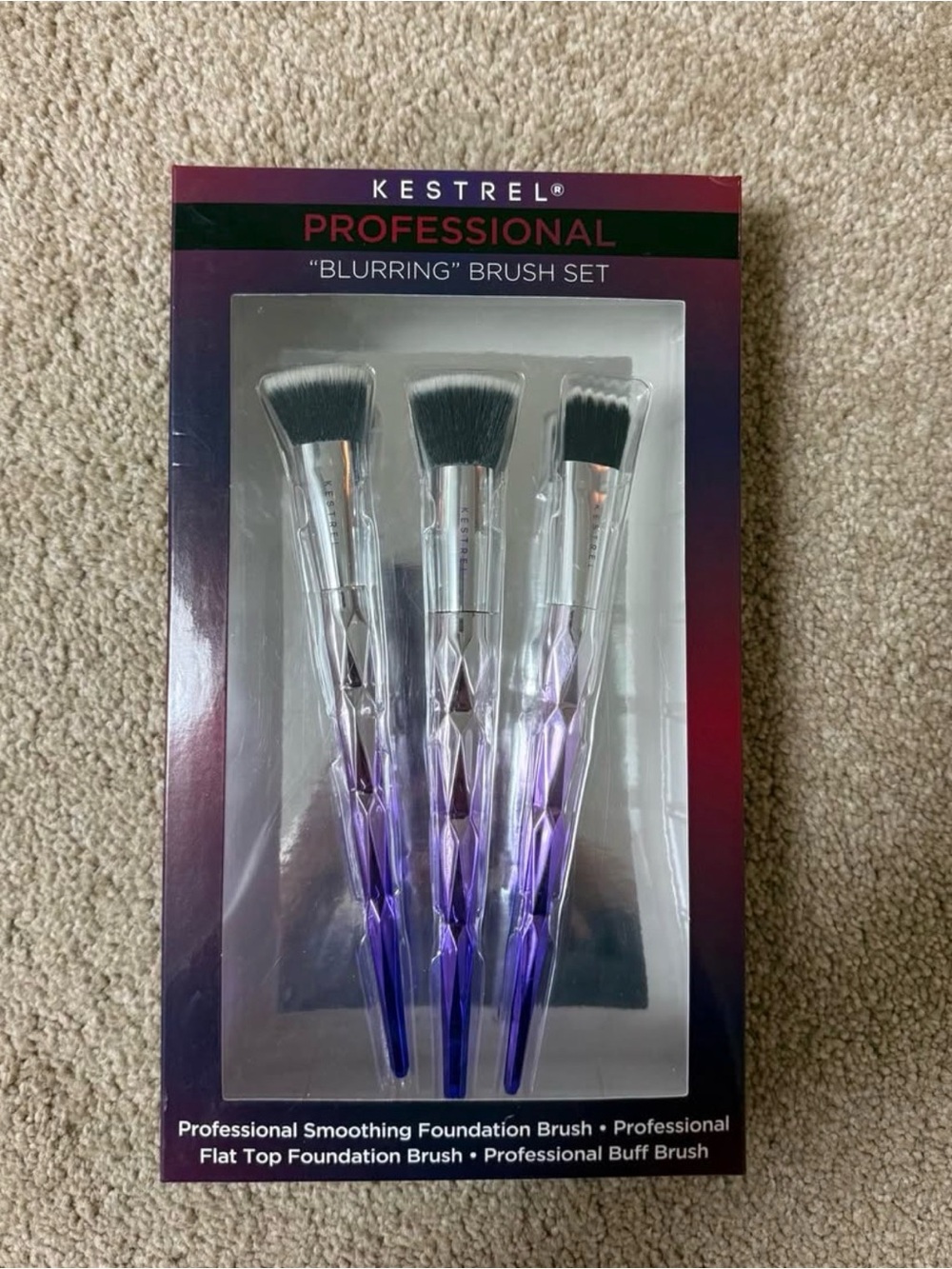Kestrel Professional Blurring Brush Set - Purple